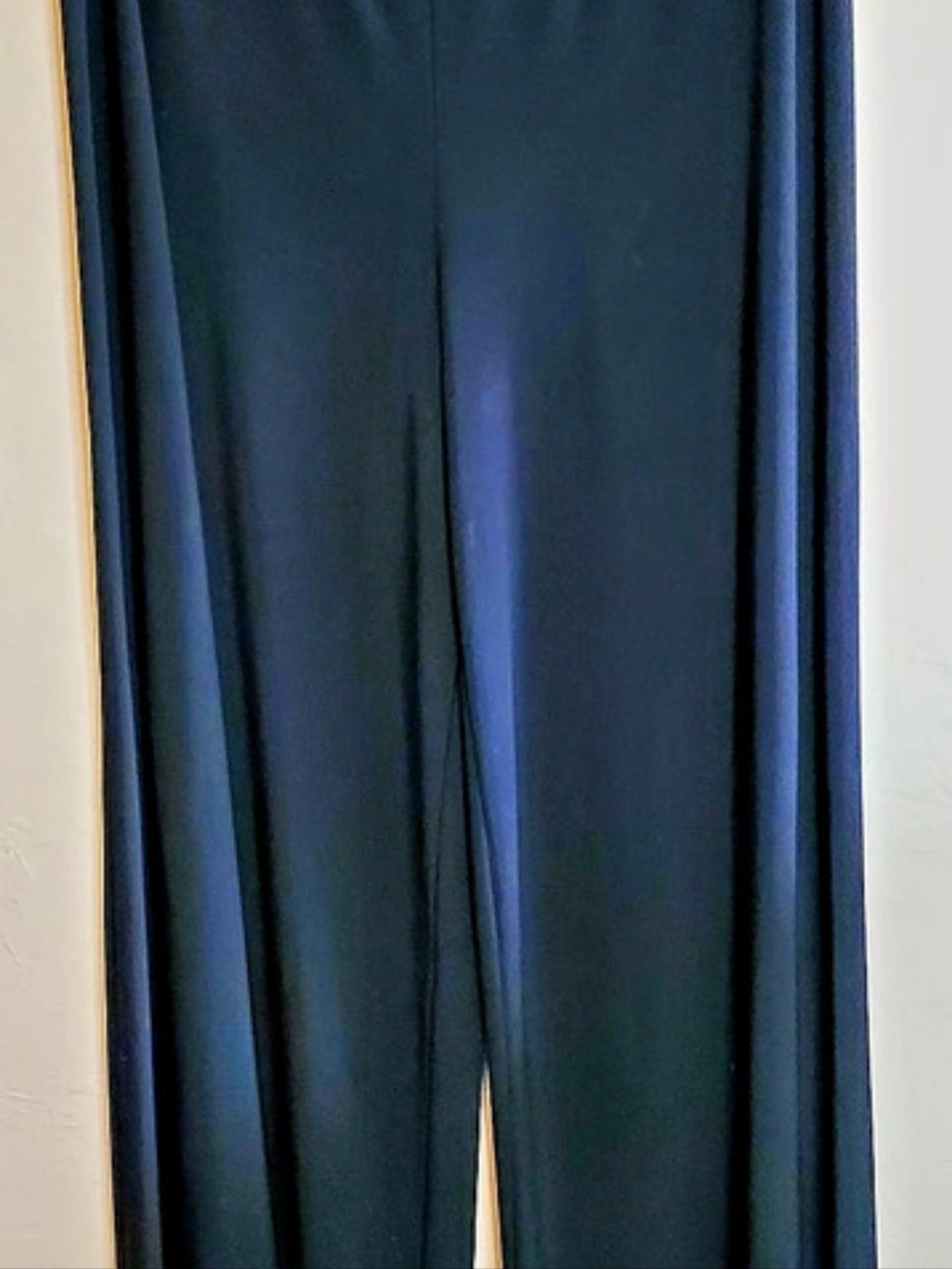 MSK Women's Wide Leg Pilazzo Pants in Black